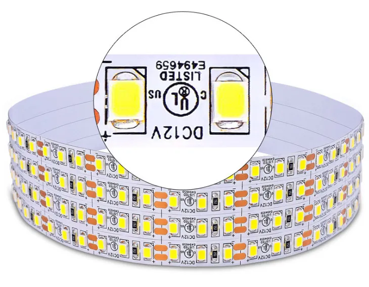 12V 24V Low Voltage 2835-120 Board Epoxy Sleeve Waterproof Light Strip