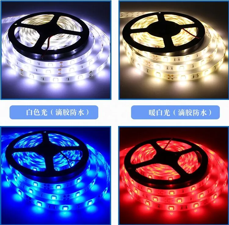 12V/24V SMD 2835/5050 120 LEDs/Meter Flexible LED Strip Light