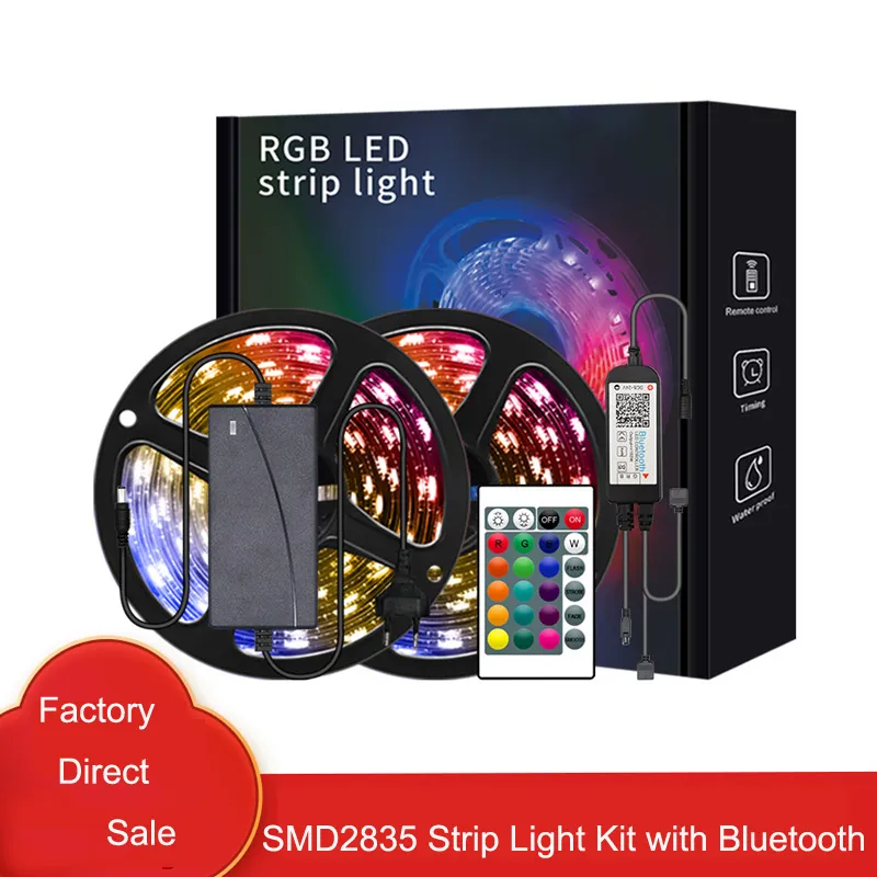 15m/Roll 120 SMD2835 Long Flexible Rope Light 12V 24V LED Strip with TUV CE, IEC