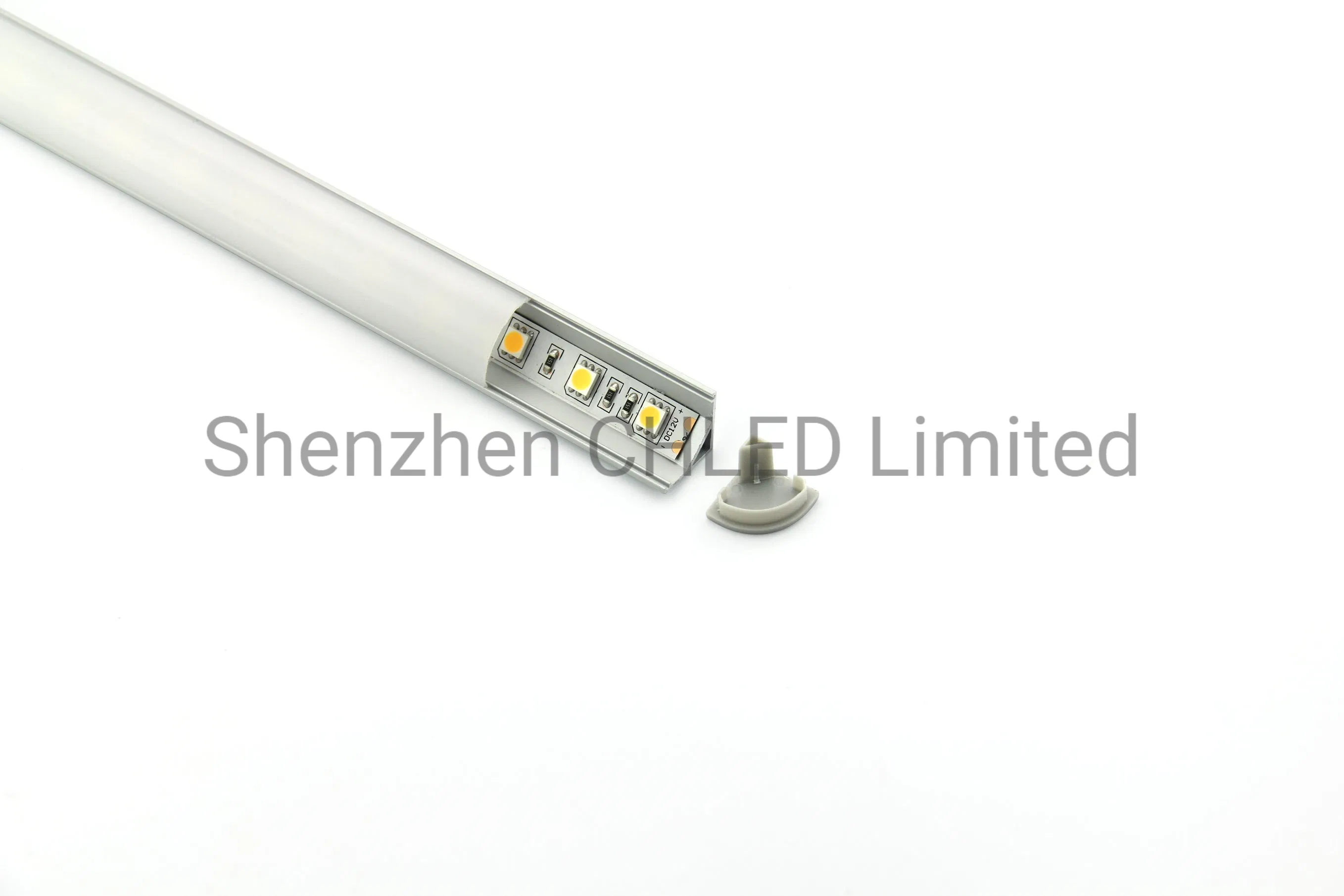 1616 Round Square Customized Aluminum Extrusion with SMD2835 5050 5730 3528 2216 LED Decoration Strip Lights