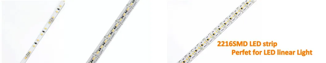 180 Degree Beam Angle COB LED Strip Flexible Light / Dots-Free LED Rope Lighting