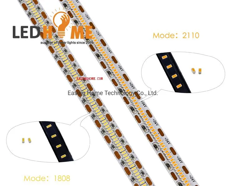 1808SMD 300LEDs/Meter Flexible LED Strip Light 5V/12V/24V 3 Years Warranty