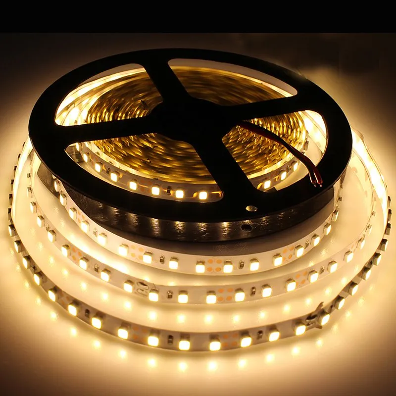 2835 12V Flexible Light 120LED/M, 5m/Lot, White, Warm White, Blue, Green, Red, Yellow, LED Ribbon Flexible Strip