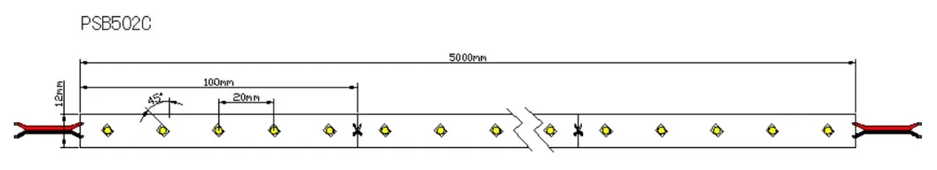 50LEDs Per Meter Flex LED Strips SMD2835 LED Strip 5m LED Tape Light 24V 2835 LED Strip