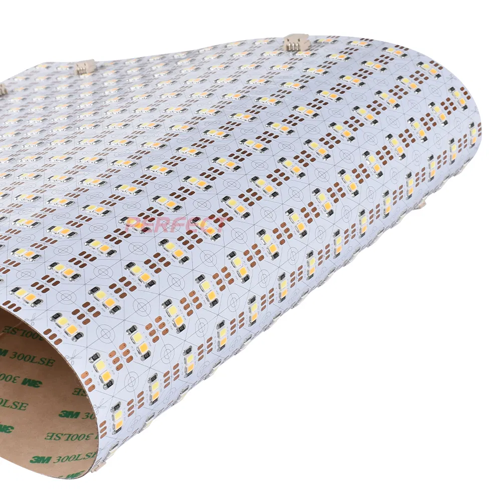 CCT Adjustable Color 24VDC 2700K+6500K Cw+Ww Flexible LED Lighting Sheet