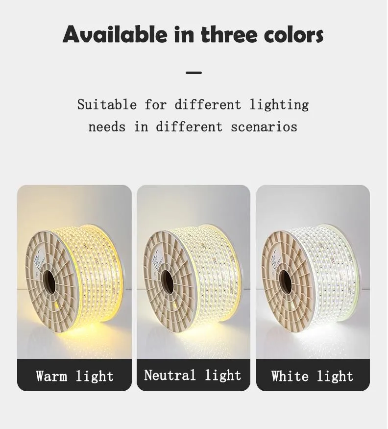 Cheap High Efficiency DC12V Low Voltage SMD2835 120LED Per Meter LED Strip Light