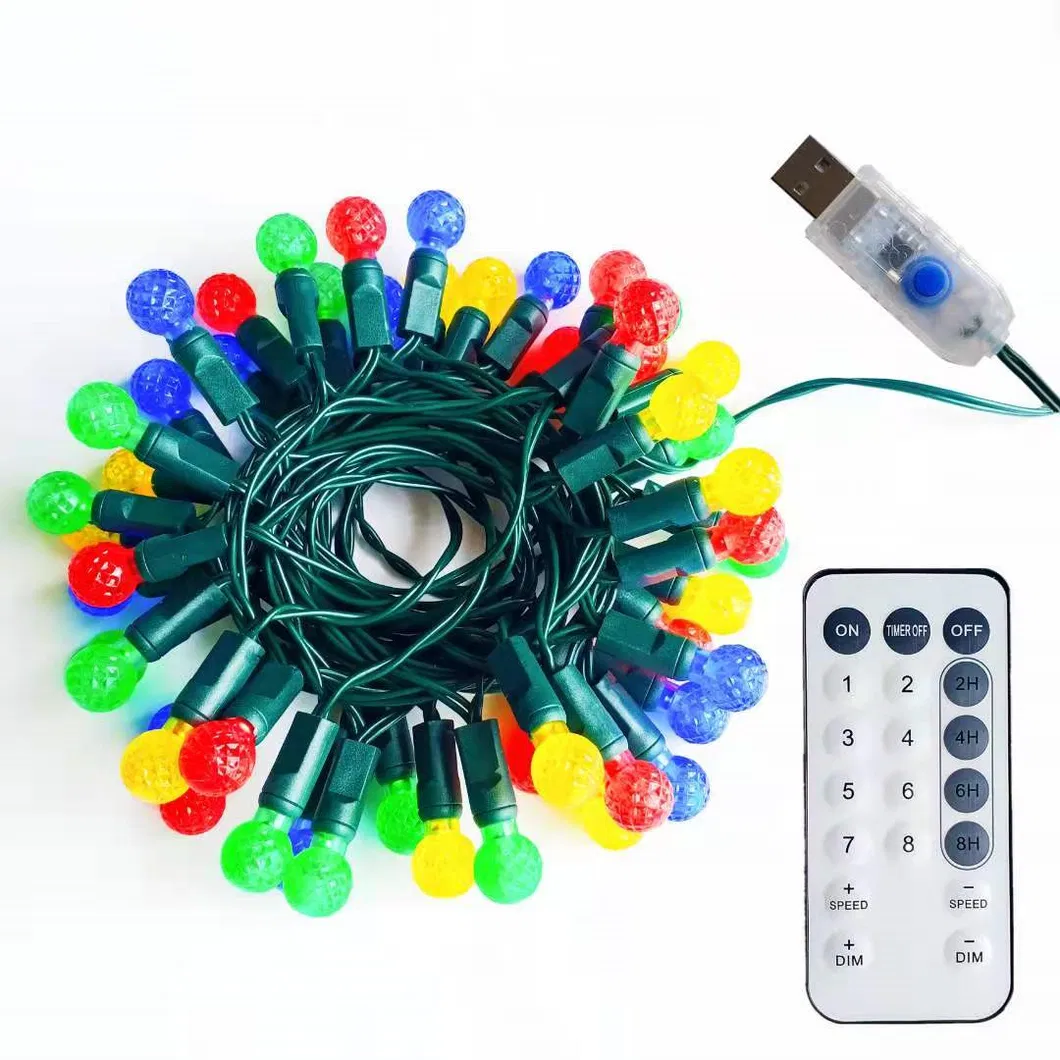 Colorful LED Waterproof Light Bulb Outdoor Festival Decorative Lights