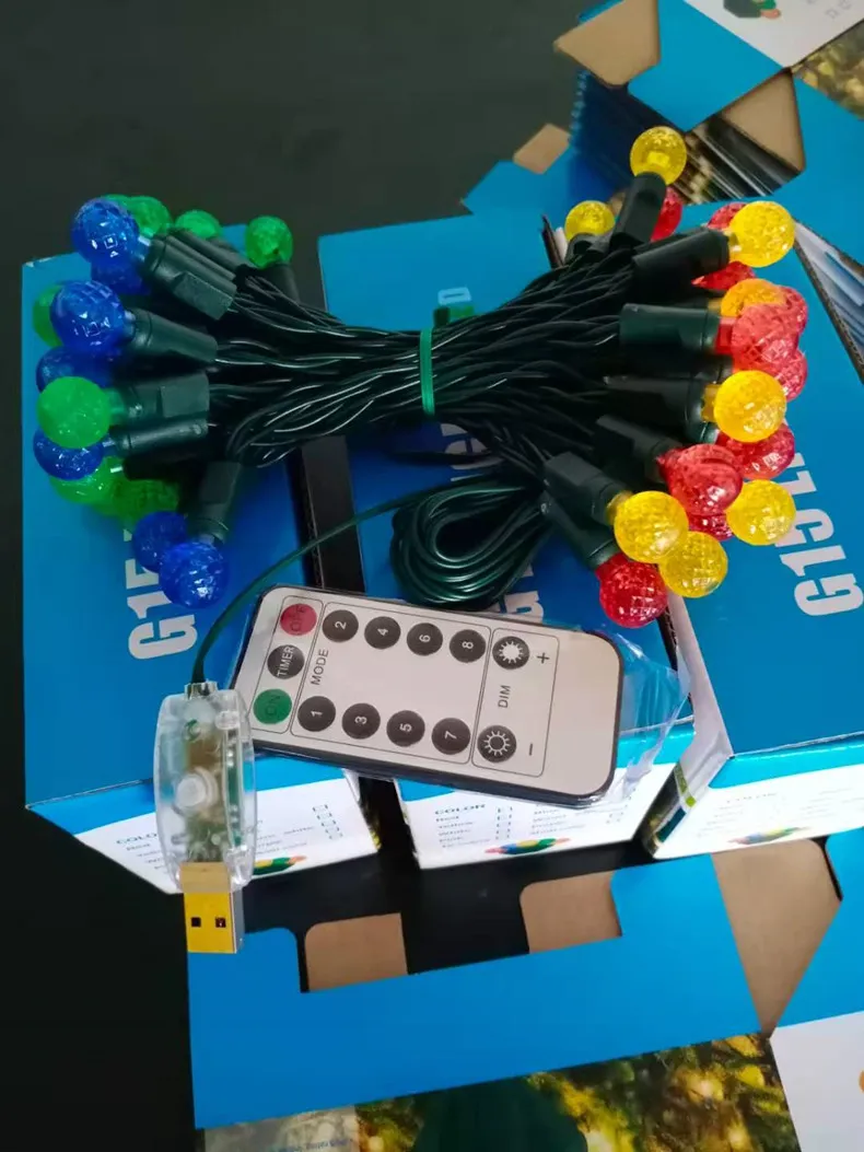 Colorful LED Waterproof Light Bulb Outdoor Festival Decorative Lights