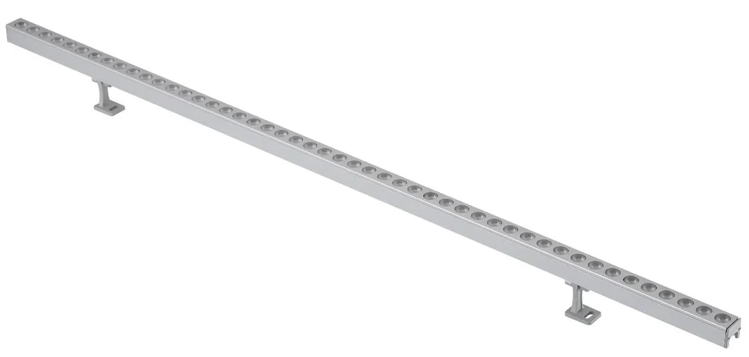 Custom RGB Linear LED Inground Light 100cm Long Aluminum Profile Waterproof 18W 36W Dimmable Outdoor Wall Washer