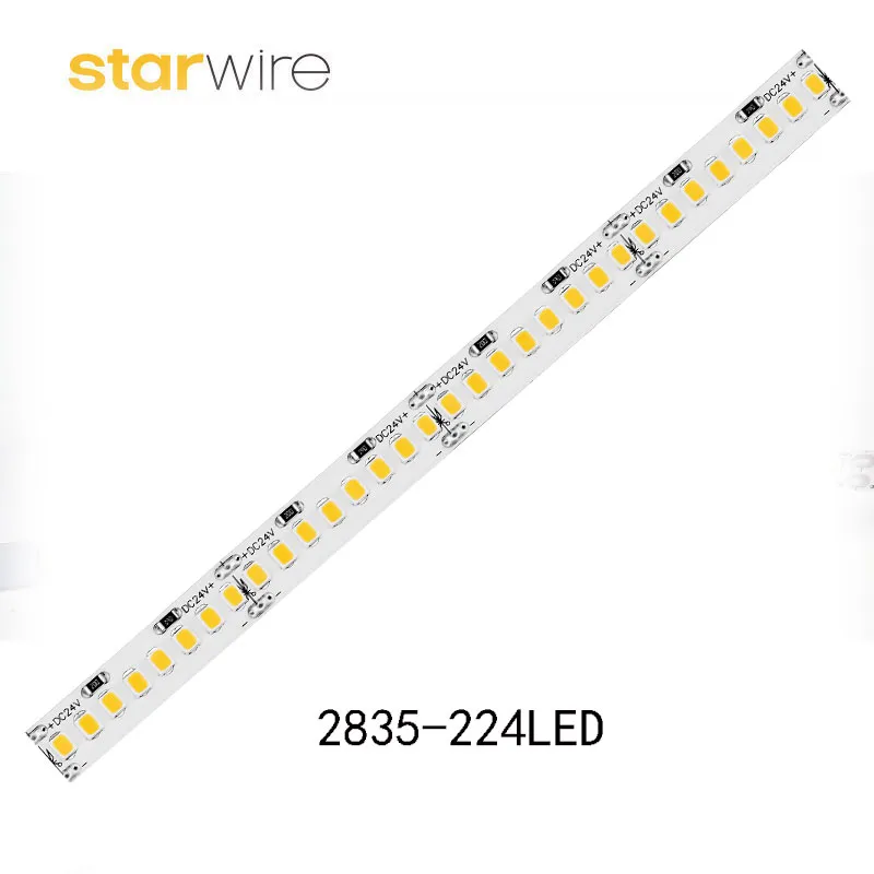 Factory Price 24V LED Fresh Vegetable Light 224LED/M 2835 3528 LED Strip 5m/Reel