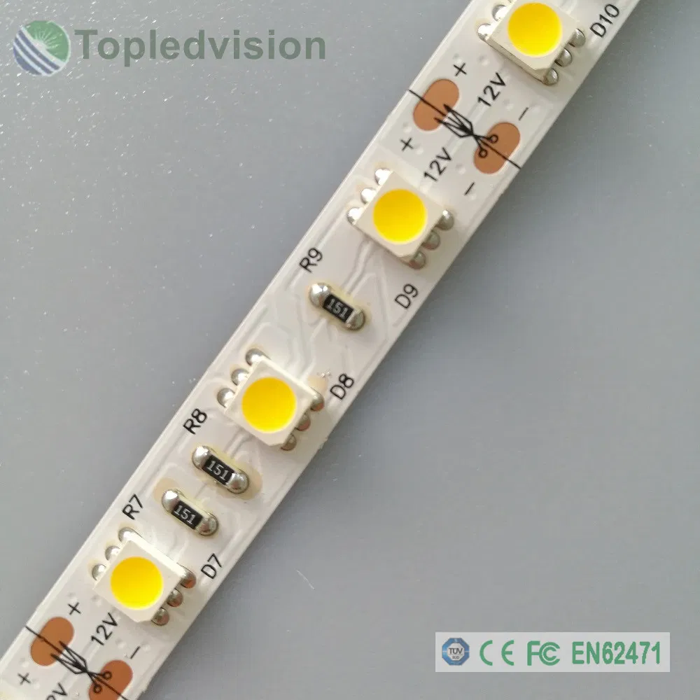 High Lumen 18-22lm/LED Quality 5050 LED Flexible Strip 60LEDs