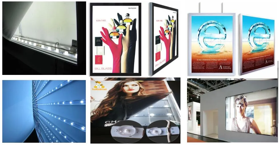 High Power Edgelite LED Bar LED Strip Side Illumination for Double Side Light Box