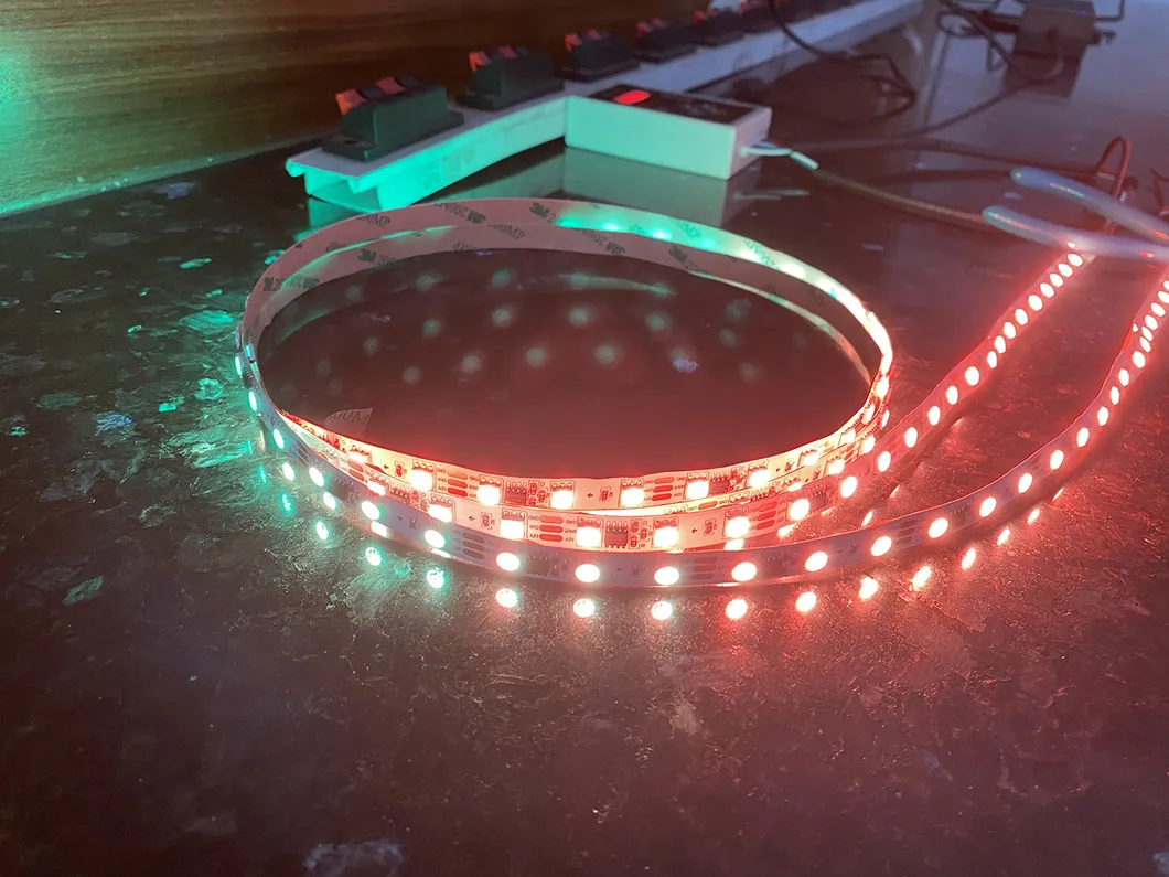 Hot Sale IC RGB Digital Magic Change Modes Ws2811/Sm16703 IC Controller SMD Strip Light