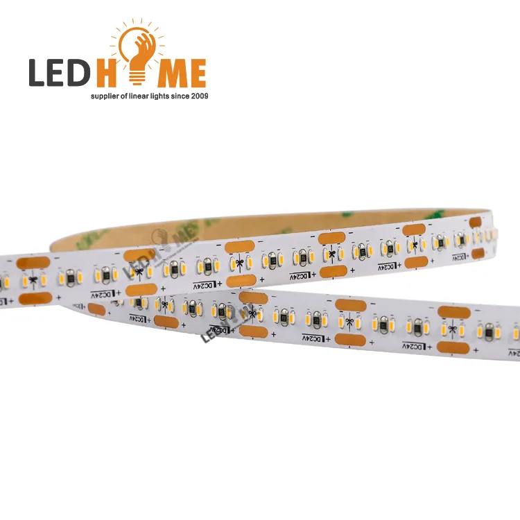 IP20 Epistar Chip DC24V 300LEDs 20W/M 3000K Warm White Flexible LED Strip SMD1808 with 3 Years Warranty