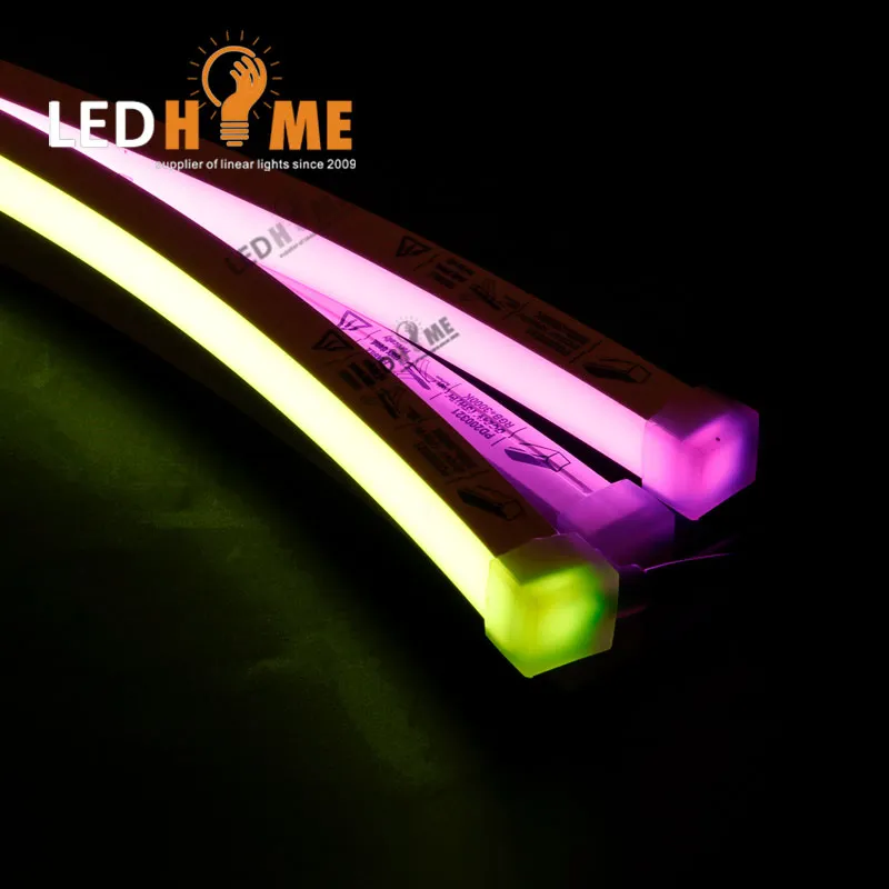 IP67 Extrusion Top View DC24V Flexible Neon LED Light for Outdoor Decoration