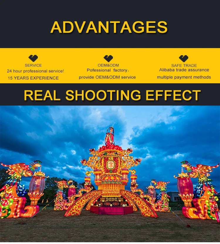 Large Hand Craft Chinese Traditional Festival Lanterns