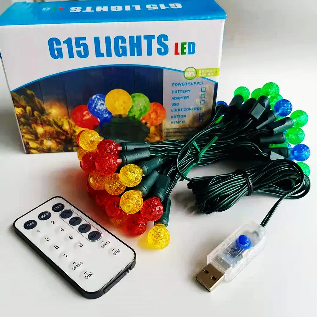 LED Cone-Shaped Lights Strung Together to Decorate Party and Festival Lights