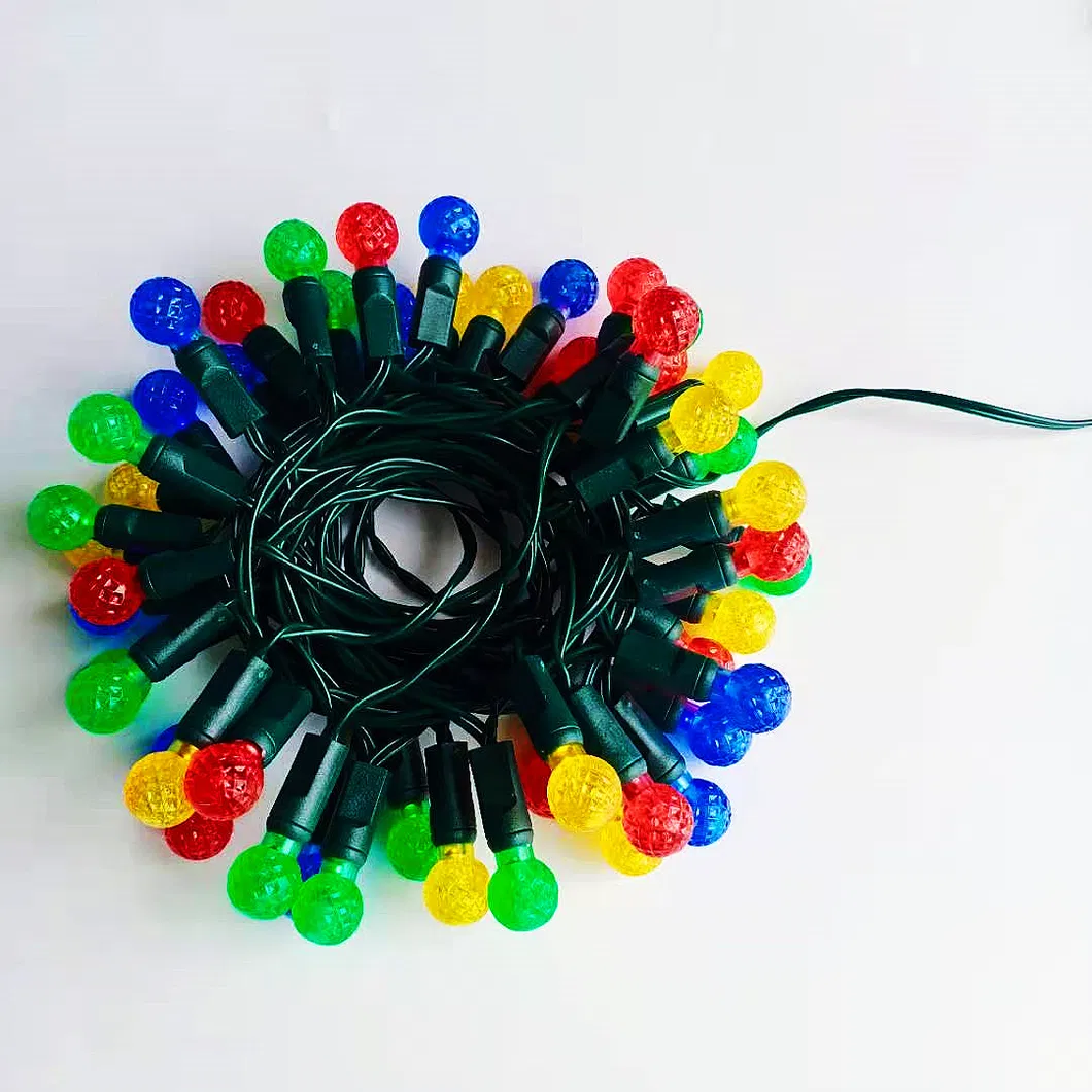 LED Cone-Shaped Lights Strung Together to Decorate Party and Festival Lights