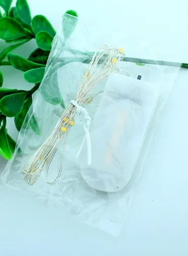LED Light String Button Battery Decorative String Lights Flowers Cake Christmas Decoration Lights Star Lights