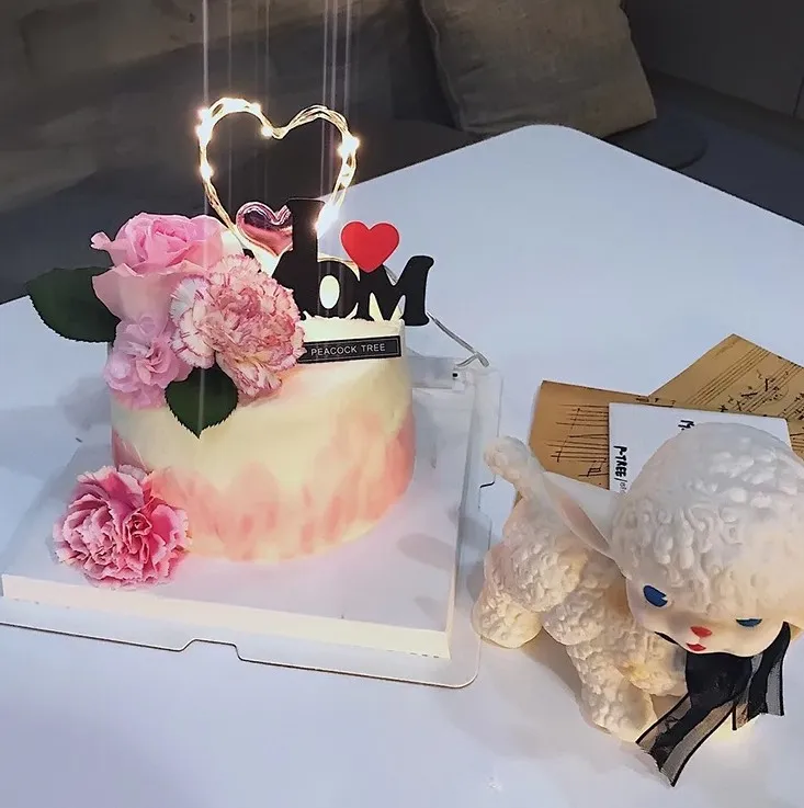 LED Light String Button Battery Decorative String Lights Flowers Cake Christmas Decoration Lights Star Lights