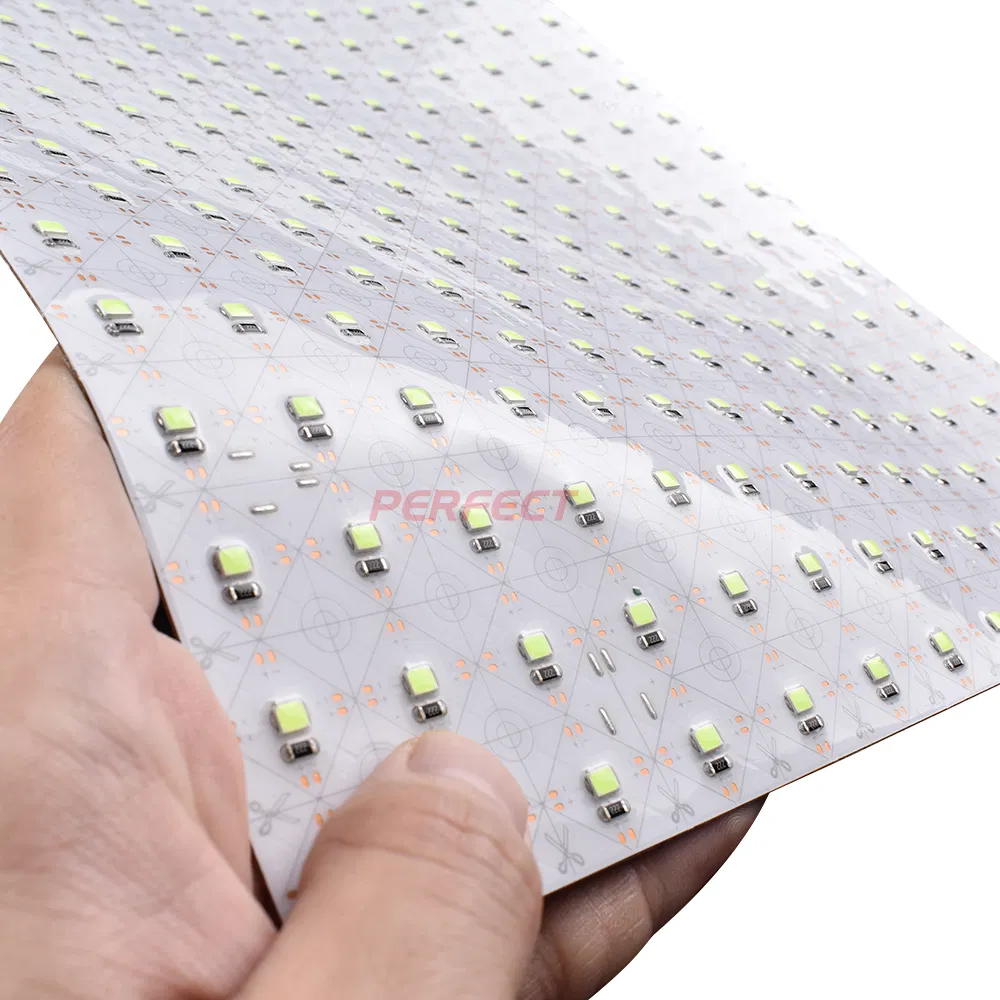 LED Sheet 420 LED/Sheet Green Color High-End PU Gel Coating IP50 Waterproof Flexible LED Light Sheet