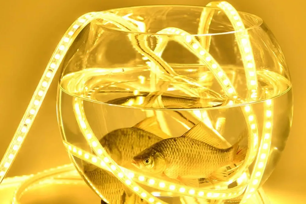 LED Strip Light 60SMD 120SMD 2835 3528 One Line 8mm 10mm 12mm 220-240V IP65