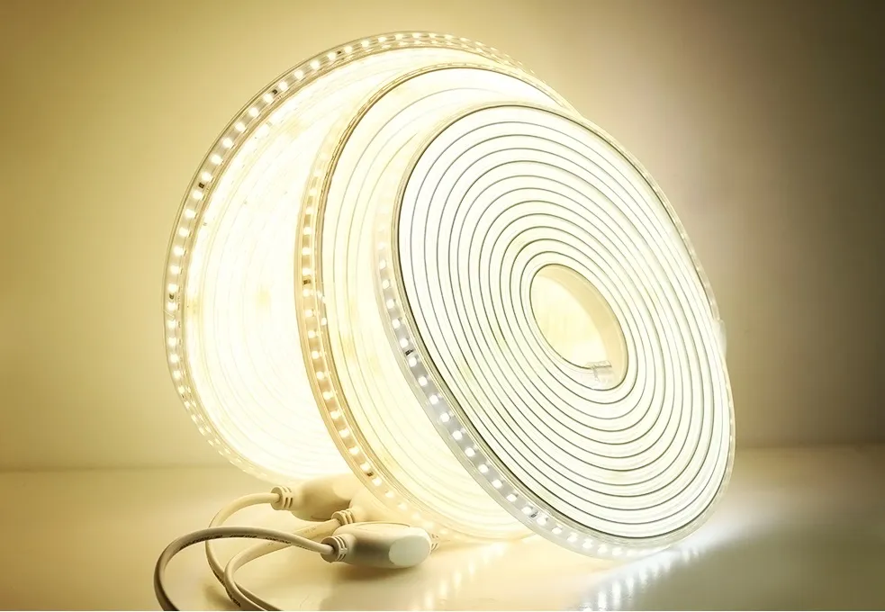LED Strip Light 60SMD 120SMD 2835 3528 One Line 8mm 10mm 12mm 220-240V IP65