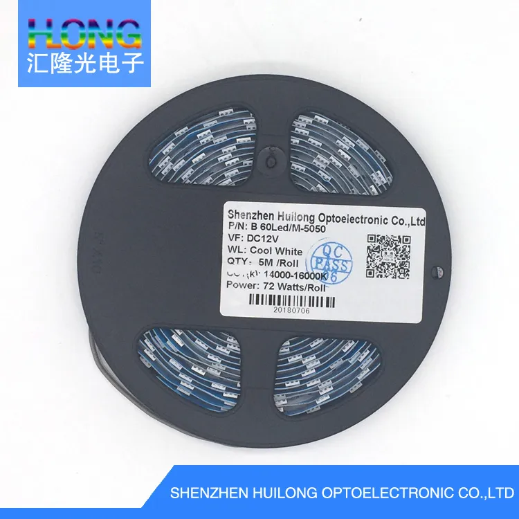 Multicolor LED Strip with Controller and Power Supply Remote Control