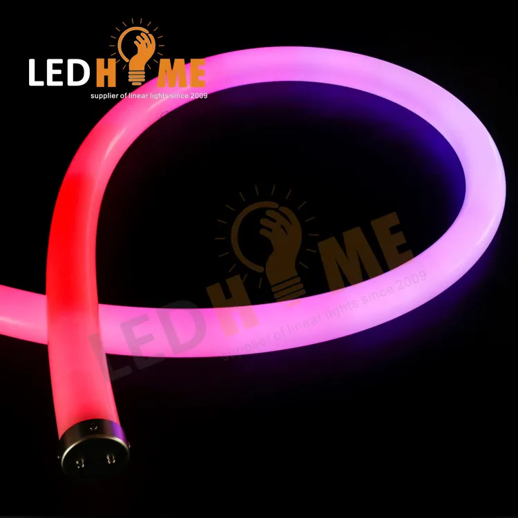 Newest RGB Neon LED Tube Light 360 Degree