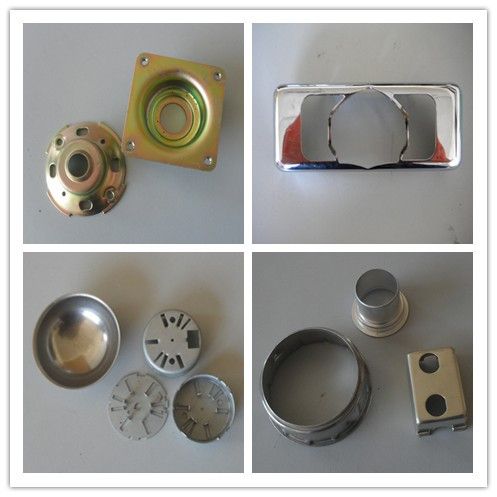 OEM Customized Sheet Metal Fabrication Hardware Stamping Parts for Lamp Shield Cap