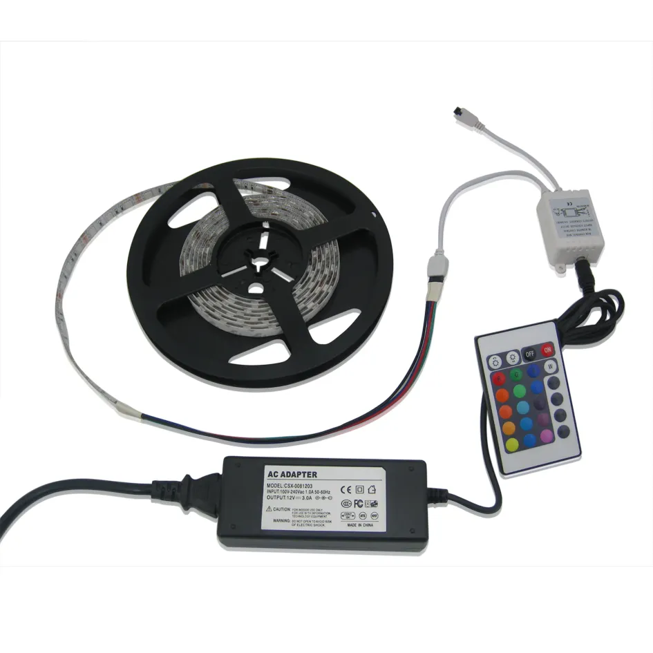RGB LED Strip Light Set RGB LED Strip Kit SMD5050