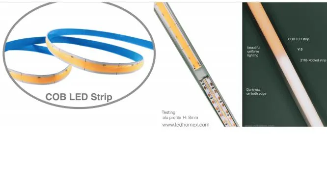 SMD 1808 PCB3mm LED Strips for Indoor or Outdoor Decoration