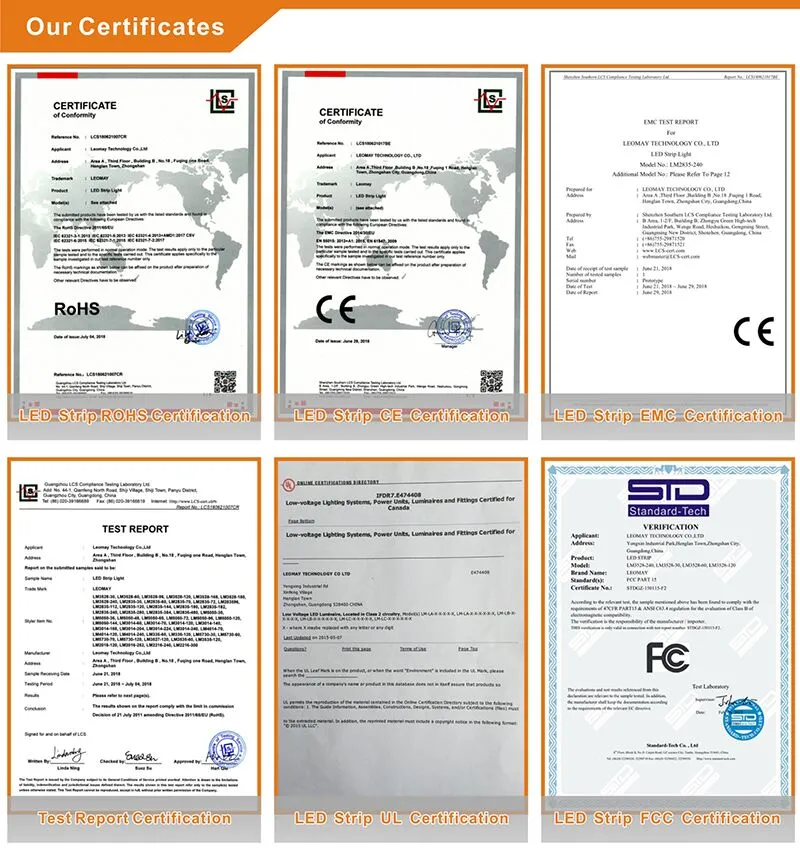 Super Brightness LED light SMD 5050 Magic LED with the cetifications of CE RoHS And FCC etc.