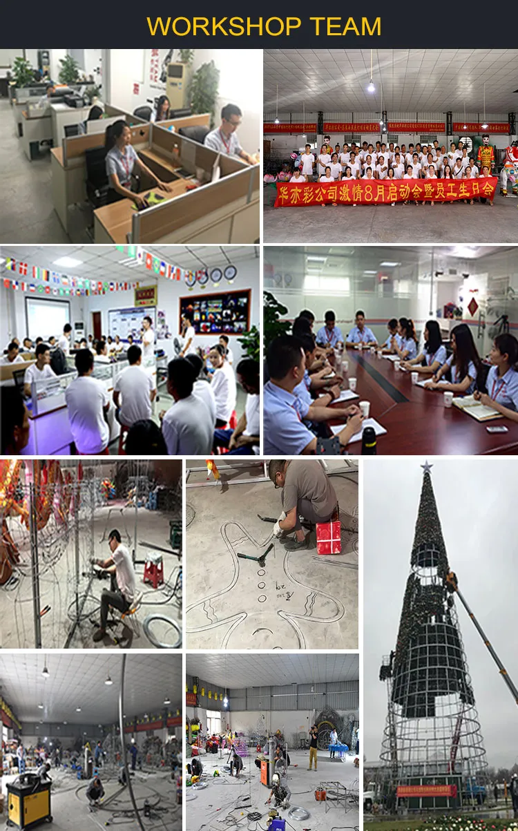 Theme Park Handmade Customized Animal Decorations Silk Lantern