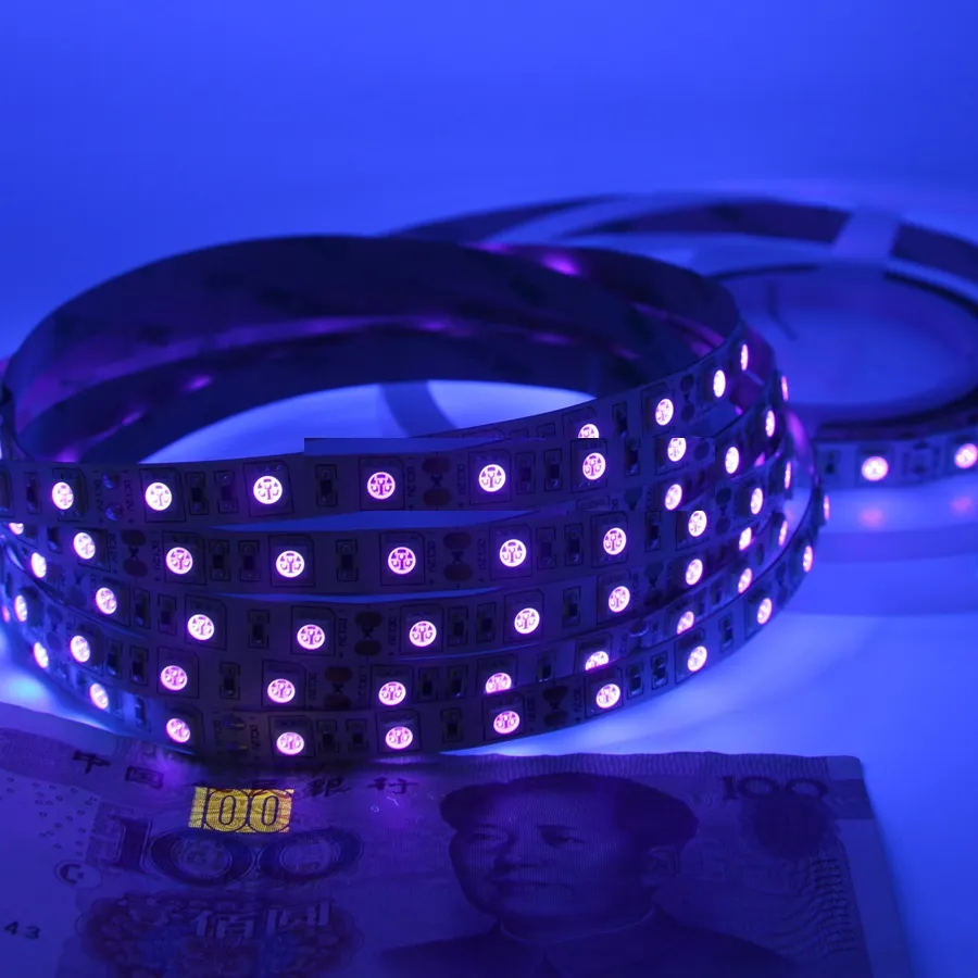 UVC LED 254nm 265nm 275nm LED Bar Light, UVB 280nm 305nm 315nm LED Strip. 380nm 365nm UVA LED Strip Light Ultra Violet LED