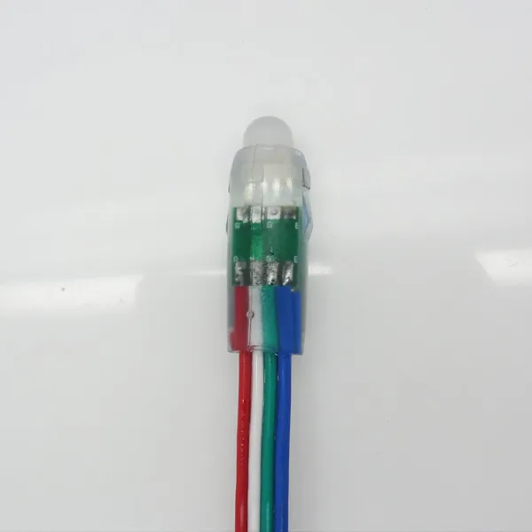 Warranty 3 Years 12mm Pixel LED Light String 1903 IC 5V 0.3W Full Color LED Light